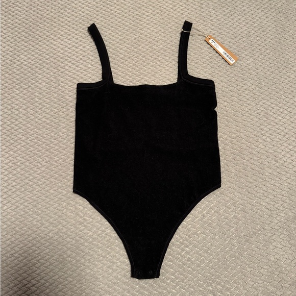 SKIMS Soft Terry Lounge Bodysuit NWT XXS/XS - Picture 2 of 7